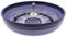 CERAMICA RAMBLENA | Insalatiera ceramica | Insalatiera originali | Insalatiera decorazione Blu - Modello 32 | Decorazione 100% fatta a mano | 27x27x6.5 cm
