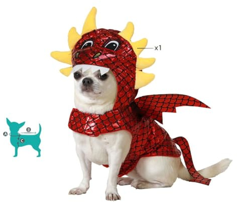 Atosa Costume De Animale Domestico Dragone L