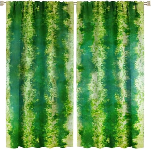 Flächenvorhang Set Cartoon-Frucht-Wassermelonenschale Moderne Haushalt Schlafzimmer Balkon Wärmedämmung 3D-Druck Vorhang Panel Home Decor Vorhänge Für Wohnzimmer Bedroom Children's Room 300-901580876