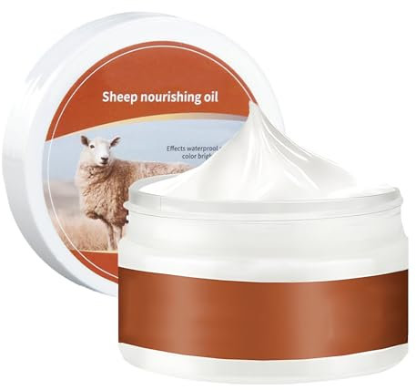 GZDAOXIA 100g Schuhcreme Farblos,Schuhpflege,Shoe Cream Unisex mit Lanolin,Schuhpflegemittel schützt das Leder sehr wirksam,für alle Glattlederschuhe geeignet