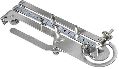Vituord Plieuse De Câbles Manuelle, Petit Outil De Pliage De Fil, Contrôle d'angle 30-120°, avec Règle D'échelle en Acier Inoxydable, pour Fil De Fer Carré 2,5-25 Fil De Cuivre