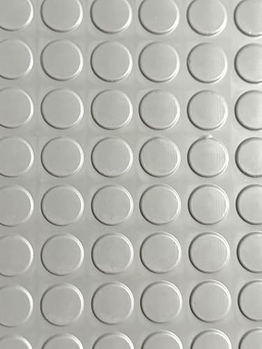 Gummimatte grau Coin Bodenmatte in verschiedenen Längen, Breite:1.2 m Gummimatten Farbe Grau, Gummimatten Länge 50, Gummimattenbreite 100