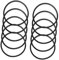 Lot de 10 joints de bouteille d'eau en silicone pour gobelets isothermes en acier