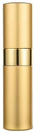 OEUVREBY Perfume Spray Bottle Empty Container Travel Makeup Water Perfume Atomizer Bottle Gold 15ml