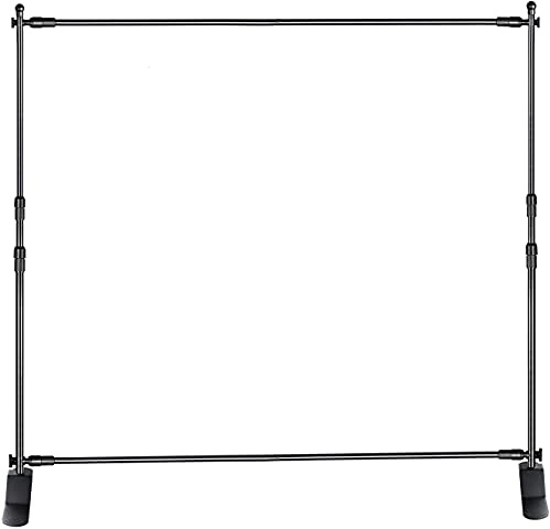 Backdrop Stand For Photography, Back Drop Stand Kit, Banner Stand Heavyduty 8 x 8ft AA Printers