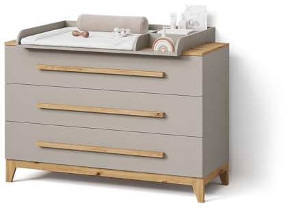 Livinity Wickelkommode Mailo Cashmere/Artisan