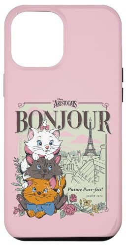 Disney The Aristocats Marie Toulouse & Berlioz Bonjour Case for iPhone 12 Pro Max