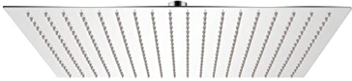Tête de Douche Pluie, Pommeau de Douche Pluie carrée en acier inoxydable 50x50 cm