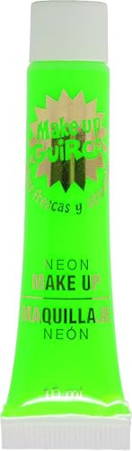 FIESTAS GUIRCA Maquillaje en Crema Verde Fluorescente