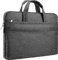 CCPK 15.6 Laptop Case 15.6 Inch Compatible for MacBook Pro 16 Inch Sleeve 15 Inch Case Cover Hp Lenovo Acer ASUS Dell Inspiron 15 In Alienware Bag with Handle Waterproof Canvas Briefcase Black Grey
