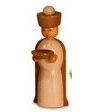 Rudolphs Schatzkiste Miniaturfigur König Kaspar Natur HxBxT 6x2,5x1,5cm NEU Holzfiguren Bergmann Holzschmuck Holz Seiffen Weihnachtsland Weihnachtsdekoration Erzgebirge Dekoration Weihnachten
