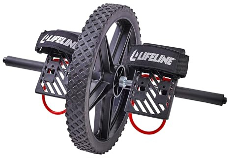Lifeline Fitness Power Wheel – Full Body Ab Roller for Home Workouts