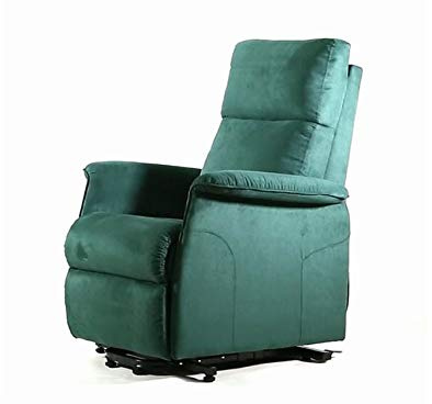 Gima - Sessel Arianna 2 Motoren, höhenverstellbar und zurücklehnen, Menschen Heben, mit Fernbedienung, Grün Farbe, mit anhebbarer Standard-Fußstütze, Maximale Kapazität 150 kg
