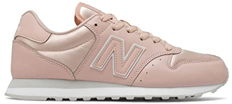 New Balance Femme 500v1 Sneaker, Rose Huître, 38 EU