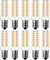 RANBOO E14 9W Energiesparlampe/ersetzt 75 Watt Halogenlampen / 750 Lumen/Warmweiß 3000K / 220-240V AC / E14 LED 9W Maiskolben/Nicht Dimmbar / 10er-Pack