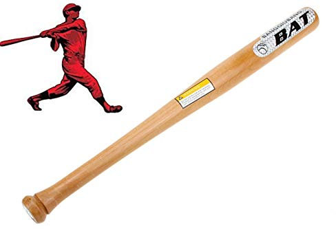 YASTA Mazza da baseball softball legno da 72cm 29 sport allenamento adulti bambini CLICLED