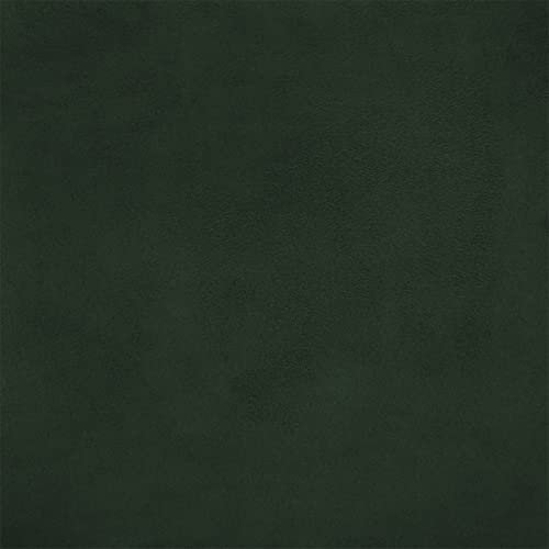 Faux Suede Upholstery Fabric Curtain Fabric Suedette for Curtain Cushion Sofa (Bottle Green, Per Full Metre)
