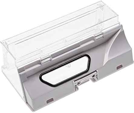 vhbw Staubbehälter kompatibel mit Xiaomi Roborock S55, S6, S60, T4, T6 Saugroboter - Staubbox, Kunststoff, Weiß