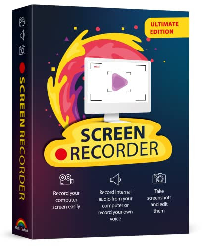Screen recorder software for PC – record videos and take screenshots from your computer screen – compatible with Windows 11, 10, 8, 7