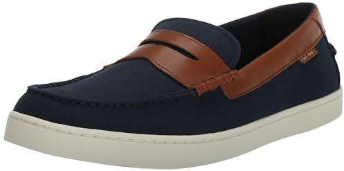 Cole Haan Men's Nantucket Penny Txt Loafer, Navy Blazer, 11 UK