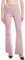 Pantaloni da Donna Svasati Effetto Jeans Estensibile Vita Alta Skinny Push up Zampa Elefante Campana in Denim Slim Fit cod.3050 (M, Rosa Antico)