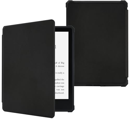 Amazon Étui pour Kindle 6,8 2021, étui en tissu pour Kindle Paperwhite (11e génération-2021) et Kindle Paperwhite Signature Edition (noir)
