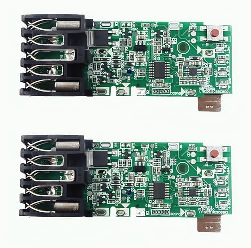 Janllenton Protection Circuit Board for Milwaukee M18 Battery - Compatible with 1.5Ah, 2.0Ah, 3.0Ah, 4.0Ah, 5.0Ah and 9.0Ah Models (2-Pack)