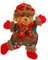 Christmas Ornaments Knitted Angel Boy Girls Pendant Wool Doll Christmas Tree Wardrobe Decoration Christmas Ornaments 2023 Christmas Christmas Tree Knitted Decoration (J, One Size)