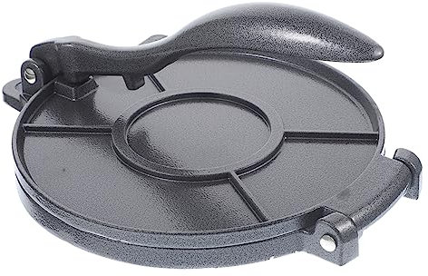 OUNONA Press Tool for Dough Aluminum Tortilla Press Flour Tortilla Presser Nonstick Easy to Clean Great for Flat Breads