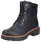 Rieker 72618, Stivali stringati Donna, Nero, 38 EU