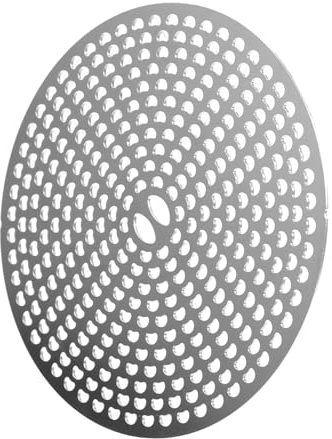 HOMSFOU Filtro Drenaje Piso Rejillas Drenaje Ducha Rejilla Ducha Redonda Embellecedor Cubierta Drenaje Del Piso La Ducha Filtrar Acero Inoxidable Desagüe