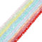 Craftdady 840 cuentas de cristal facetadas de cristal biicono de color arcoíris para joyería, pulsera, correa de teléfono