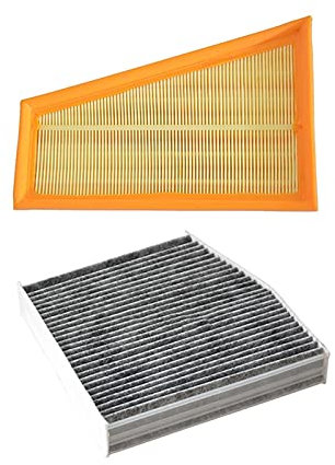 GADSJI Filtro dell'aria Filtro abitacolo, for Mercedes-Benz, Classe A W176 1.6T W246 CLA180 CLA200 CLA250 CLA260 GLA180 GLA200 GLA220 GLA260 2012 Su A2700940004 A2468300018 246 830 00 18 Filtro di asp