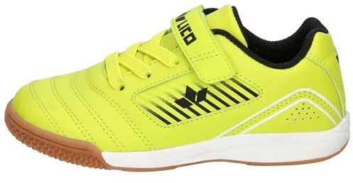 Lico Chaussures de Sport Chaska Vs Unisexes pour Enfant, Citron Noir., 41 EU