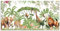 ARTland Wanddeko Glasbilder Wandbild Glas Bild 100x50 cm Tiere Pflanzen Elefant Löwe Giraffe Dschungel Afrikas U5HE