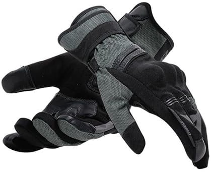 Dainese - Teyde Gore-Tex Gloves, wasserdichte Motorradhandschuhe, Mann, Schwarz/Armee-Grün, M