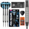 Target Darts Phil Taylor Power 8-Zero 2 Steel Tip Darts, Dart-Set aus 80% Wolfram, 22G | Power 8 Zero Player Edition Darts mit Swiss Points, Pro Grip Schäften, Nr. 6 Dart-Flügen und SP-Werkzeug