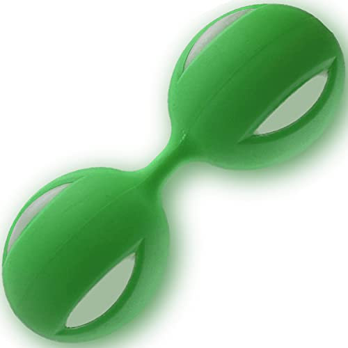 Beckenbodentrainer für Frau Silizium 10cm ⌀3.7cm Gewicht 61g Liebeskugeln für die Frau Liebeskugeln Beckenboden Training Anfänger Beckenbodentraining Kugeln Beckenboden Kugeln für sextoy FOPS M01