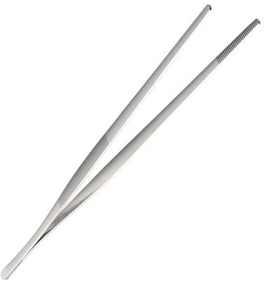 Grillzange - Edelstahl-Kochzange - Rutschfester Küchenhelfer Für Steak, Fisch, Salate, Pasta, Fleisch & Buffet