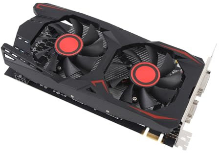 Carte Graphique, Mémoire 6 Go, Refroidissement Silencieux Efficace, Installation Facile, Carte Graphique, 550ti 6 Go 192 Bits