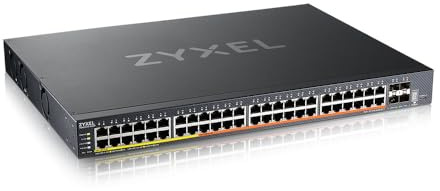 Zyxel Netzwerk Switch 48 Port | L3 Access | 10G PoE | XMG2230-52HP