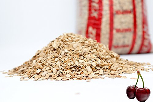 TW 3-15kg Räucherchips Kirsche Barbeque BBQ Räucherholz Holzkohle Kugelgrill Smoker (3)