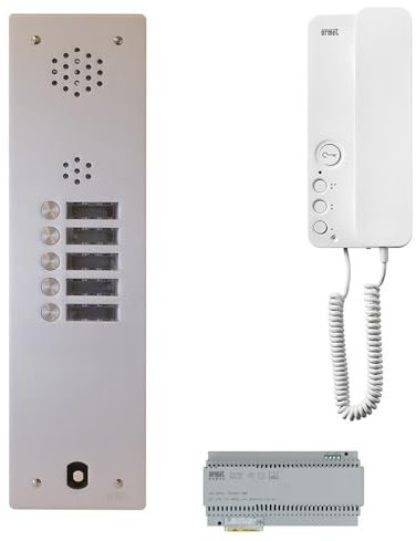 Kit audio préprogrammé 5 boutons - KA83/105 - Urmet