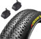 Country EBA29MBB - 2 neumáticos de goma negra con 2 cámaras para Mountain Bike MTB (29 x 2,125 cm) (57-622)