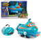 Super Wings EU730809 - Transformations-Fahrzeug Wild Team Buddy, ca. 22 cm große Spiel-Figur für Kinder, verwandelbares Bade- und Wasserspielzeug mit Funktionen, wasserdicht