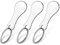 Caddy Jeton en Acier Inoxydable - 3 Set - Caddy Jeton Amovible Porte Clef - Clé à Puce pour Panier d'Achat
