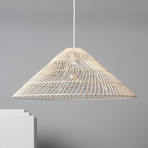 LEDKIA LIGHTING Pendelleuchte Rattan Keops Natürlich