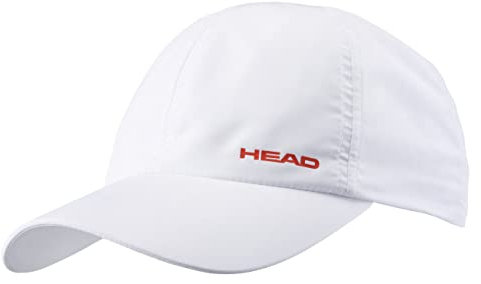 HEAD Unisex – Erwachsene Light Function Cap Tonal Kappe, Weiss/orange, Einheitsgröße