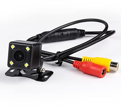 RoverOne Universal Cámara de Seguridad del Coche Color HD A Prueba de Agua Visualización de la Marcha Atrás Conducción Cámara con Luz Amplio ángulo de Visión