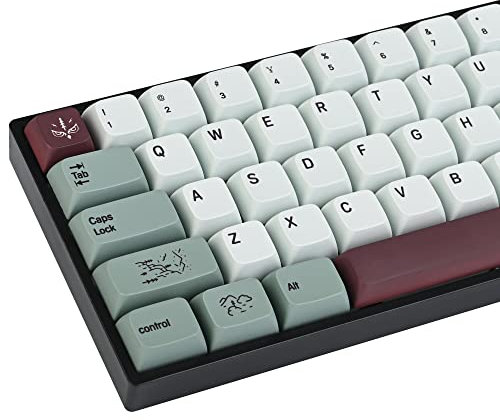 Misty PBT Custom keycaps , 141 tasti sublimazione colore XDA Key Cap Set per Cherry / Gateron MX switch 60% / 64/61 Gaming tastiera meccanica